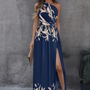Brand new long dress, never worn